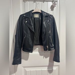 Used leather jacket from Aritzia